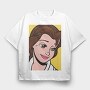 Pop Art Beauty 1, Tricou Oversize Barbati (Unisex)