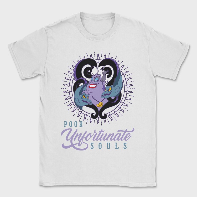 Poor Unfortunate Souls, Tricou Barbati (Unisex)