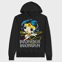 Wonder Woman Hoops, Hanorac Oversize Barbati (Unisex)