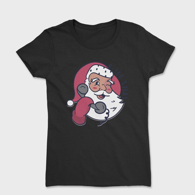 Santa Boxing Xmas, Tricou Femei