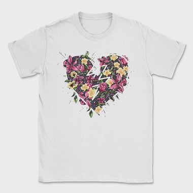 Flower Heart Dreams, Tricou Barbati (Unisex)