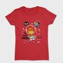 Giraffe Astronaut Fun, Tricou Femei