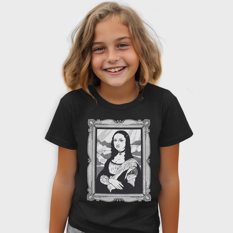 Gothic Mona Lisa, Tricou Copii