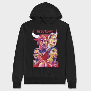C BULLS The Last Dance, Hanorac Oversize Barbati (Unisex)