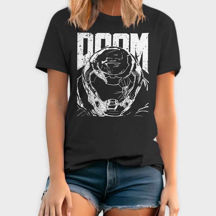 Doom 4, Tricou Barbati (Unisex)