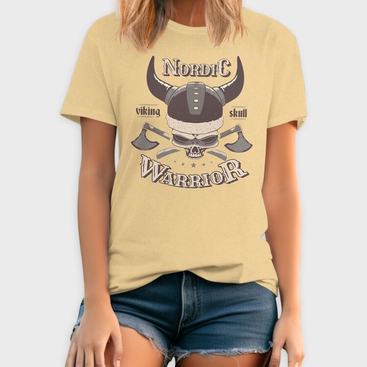 Nordic Warrior, Tricou Barbati (Unisex)