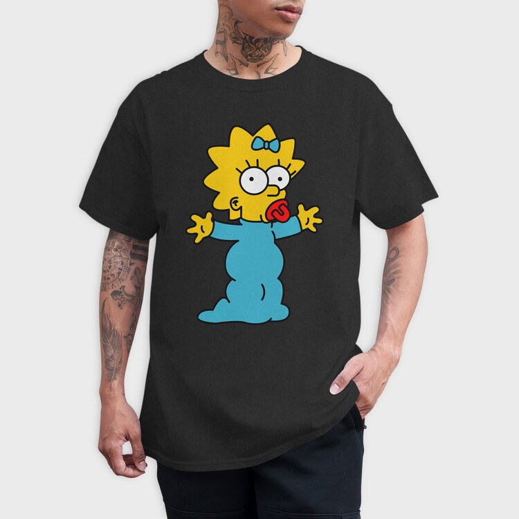 Maggie Simpson 1, Tricou Barbati (Unisex)