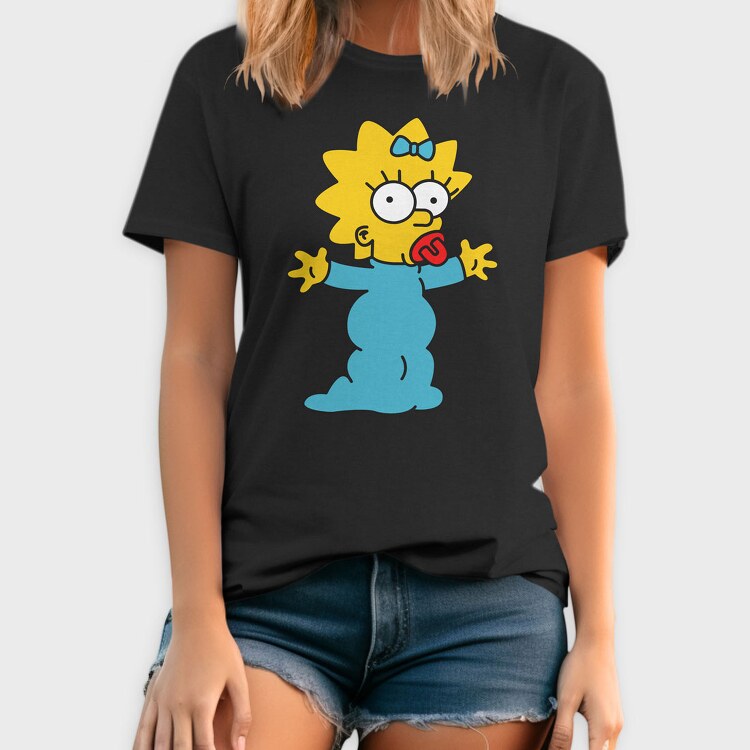 Maggie Simpson 1, Tricou Barbati (Unisex)