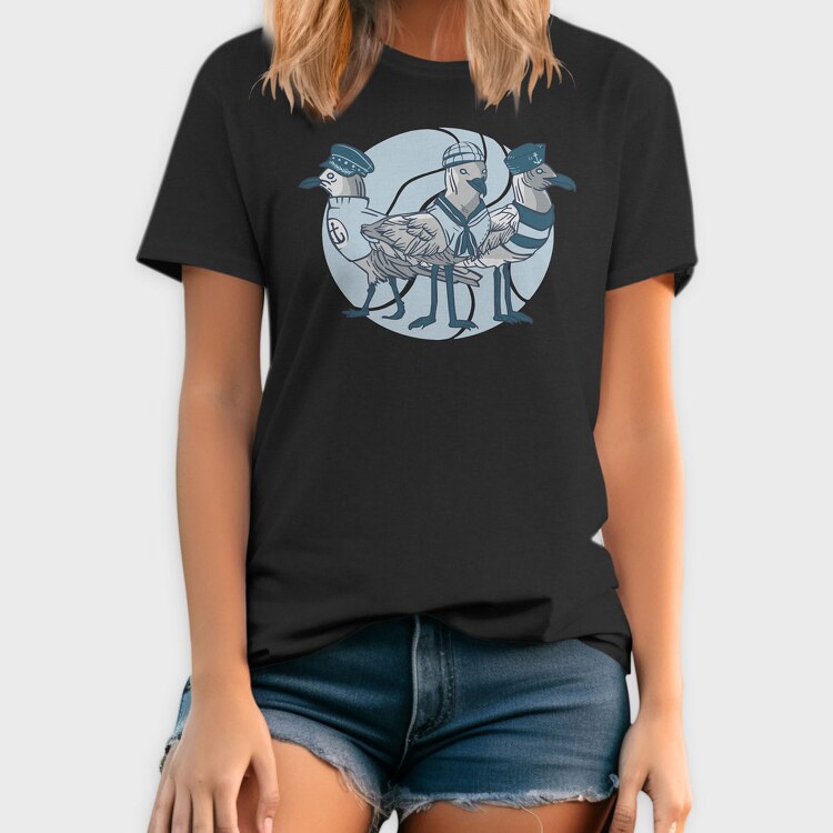 Seagulls Sailors, Tricou Barbati (Unisex)