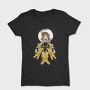 Santa Sleigh Reindeer, Tricou Femei
