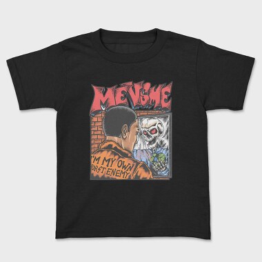 Mens Skull Mirror, Tricou Copii