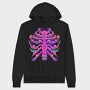 Flame Heart Burst, Hanorac Oversize Barbati (Unisex)