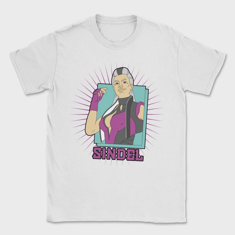 Sindel Power Punch, Tricou Barbati (Unisex)