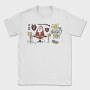 Santas Naughty List, Tricou Barbati (Unisex)