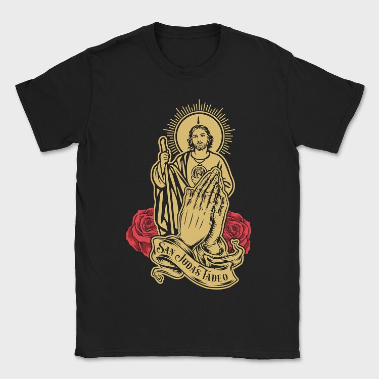 Saint Jude Prayer, Tricou Barbati (Unisex)