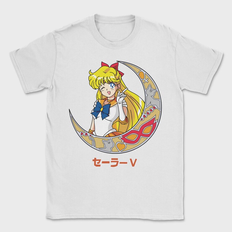 Sailor Moon Moon, Tricou Barbati (Unisex)