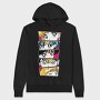 Sailor Moon Eyes, Hanorac Oversize Barbati (Unisex)