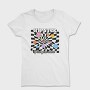 Hipster Smiley Vibes, Tricou Femei