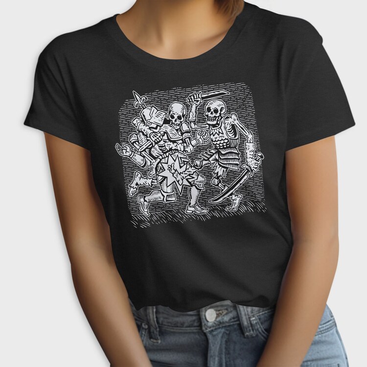 Skeleton Knights, Tricou Femei