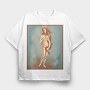 Red Hair Muse, Tricou Oversize Barbati (Unisex)