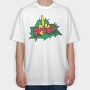 Middle Finger Vibes, Tricou Oversize Barbati (Unisex)