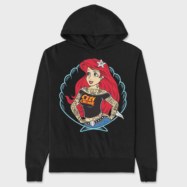 Princess Rockstar 11, Hanorac Oversize Barbati (Unisex)