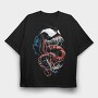 Red Dragon Roar 2, Tricou Oversize Barbati (Unisex)
