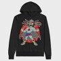 Red Dragon Eight, Hanorac Oversize Barbati (Unisex)