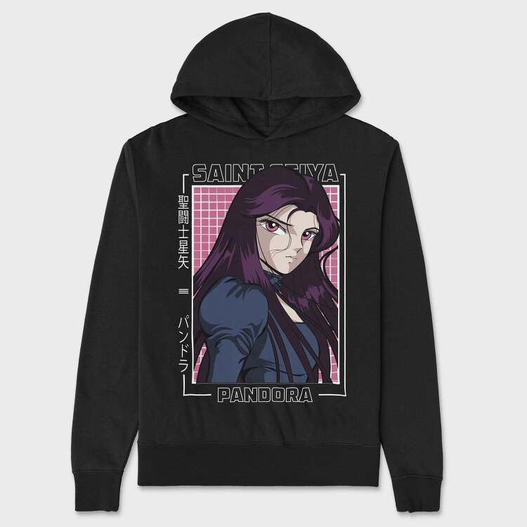 Purple Eyes Mystery, Hanorac Oversize Barbati (Unisex)