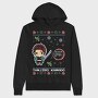 Pixelated Knight, Hanorac Oversize Barbati (Unisex)