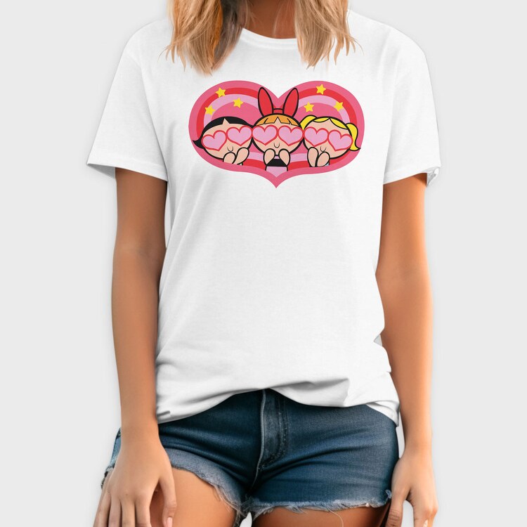 The Powerpuff Girls 2, Tricou Barbati (Unisex)