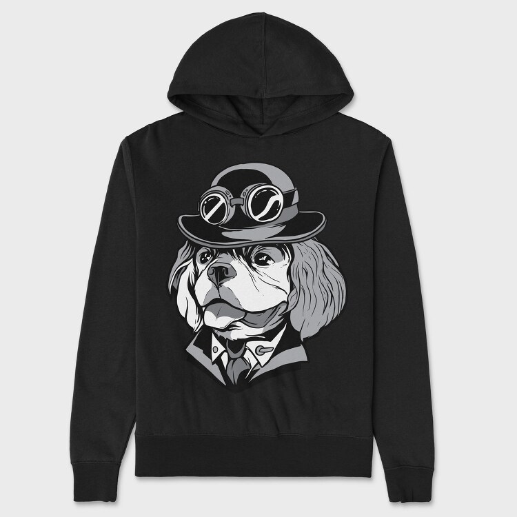 Pilot Pup, Hanorac Oversize Barbati (Unisex)