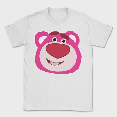 Pink Bear Smile, Tricou Barbati (Unisex)