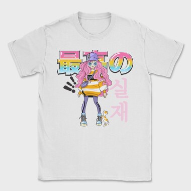 Pink Hair Vibes, Tricou Barbati (Unisex)