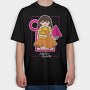 Piggybank Girl, Tricou Oversize Barbati (Unisex)