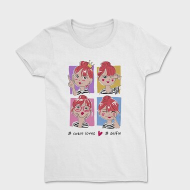 Red Hair Vibes, Tricou Femei
