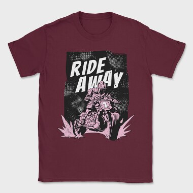 Ride Away Racer, Tricou Barbati (Unisex)