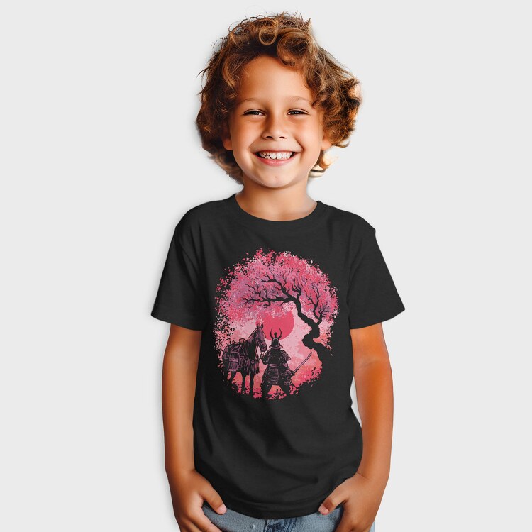 Samurai Horse Landscape, Tricou Copii