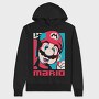 Mario Bros Design, Hanorac Oversize Barbati (Unisex)