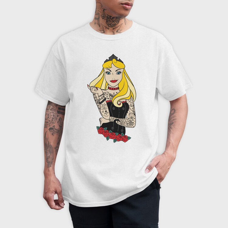 Princess Rockstar 5, Tricou Barbati (Unisex)