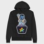 Rockstar Vibe, Hanorac Oversize Barbati (Unisex)