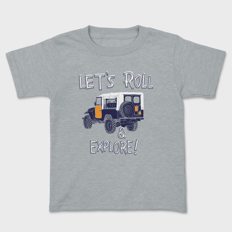 Roll Explore, Tricou Copii