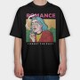 Romantic Smoke Escape, Tricou Oversize Barbati (Unisex)
