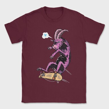 Skate Goat Love, Tricou Barbati (Unisex)