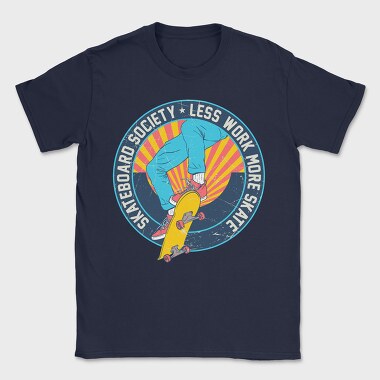Skate Society Vibes, Tricou Barbati (Unisex)