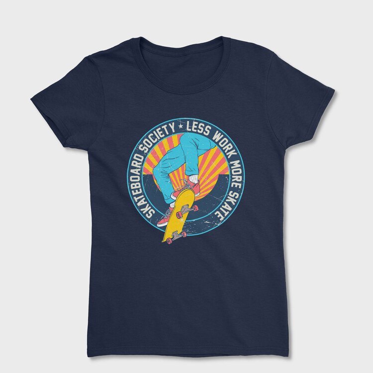 Skate Society Vibes, Tricou Femei