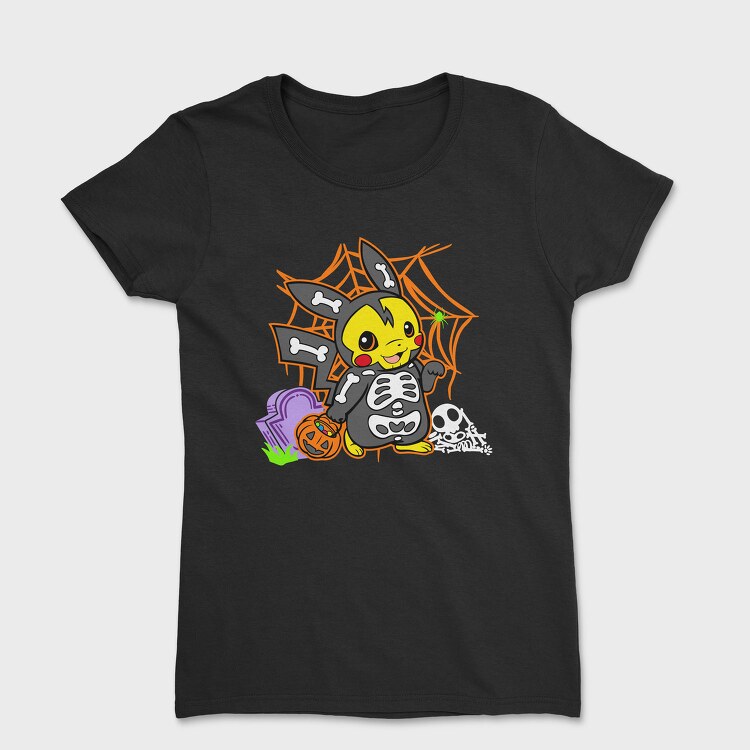 Pikachu Halloween Costume, Tricou Femei