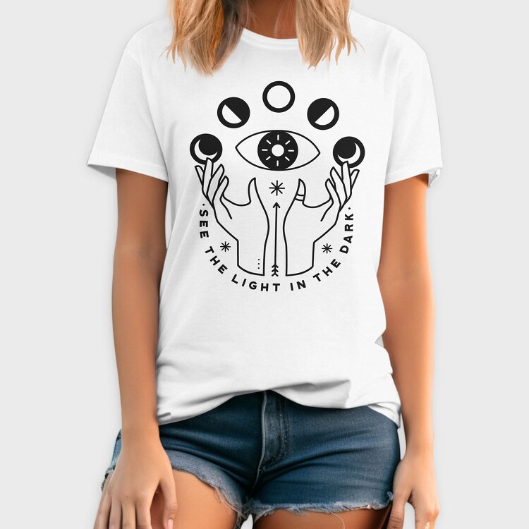 See the Light in the Dark, Tricou Barbati (Unisex)