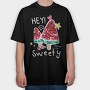 Sequin Sequin Vibes, Tricou Oversize Barbati (Unisex)