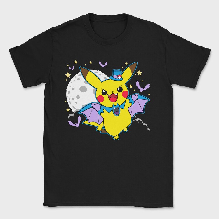 Pikachu Vampire Hat, Tricou Barbati (Unisex)